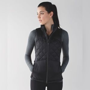Lululemon Down For A Run Vest- black